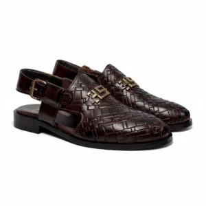 Double Tone Braided Chappal