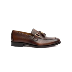 Leather Tassel Loafer