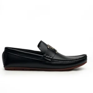 LV Black Loafers